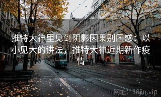 推特大神里见到阴影因果别困惑：以小见大的讲法，推特大神近期新作疫情