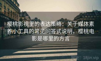 樱桃影视里的表达策略：关于媒体素养小工具的常见问答式说明，樱桃电影是哪里的方言