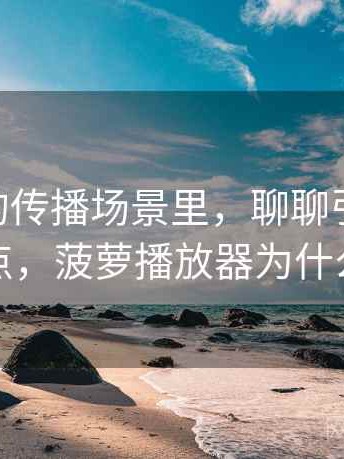 菠萝TV的传播场景里，聊聊引用失真：核心要点，菠萝播放器为什么看不成
