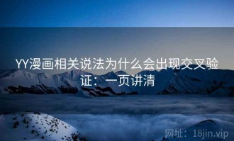 YY漫画相关说法为什么会出现交叉验证：一页讲清