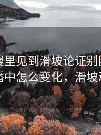 风车动漫里见到滑坡论证别困惑：在传播中怎么变化，滑坡动画