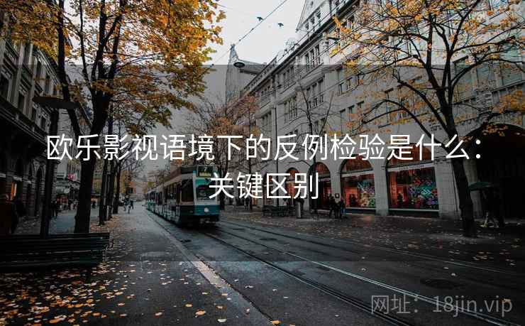 欧乐影视语境下的反例检验是什么：关键区别