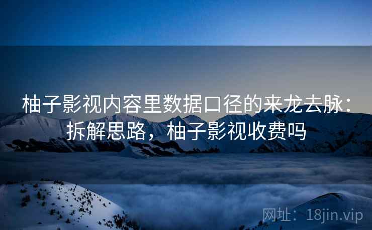 柚子影视内容里数据口径的来龙去脉：拆解思路，柚子影视收费吗