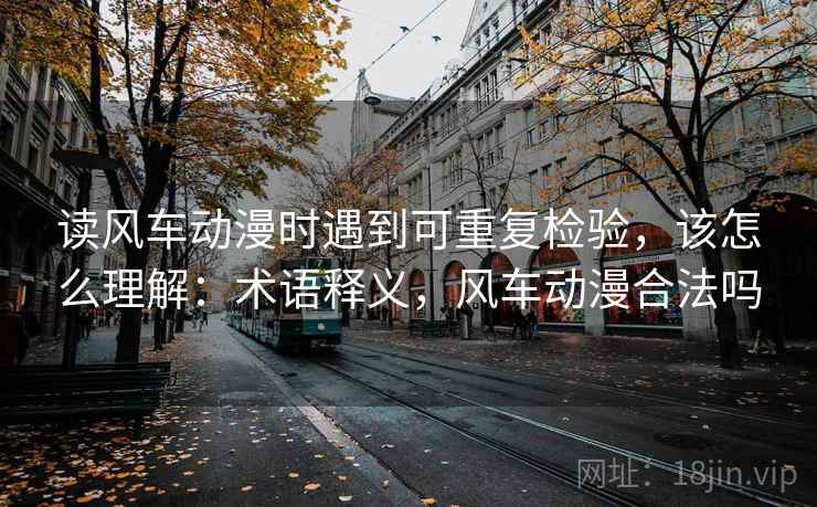 读风车动漫时遇到可重复检验，该怎么理解：术语释义，风车动漫合法吗